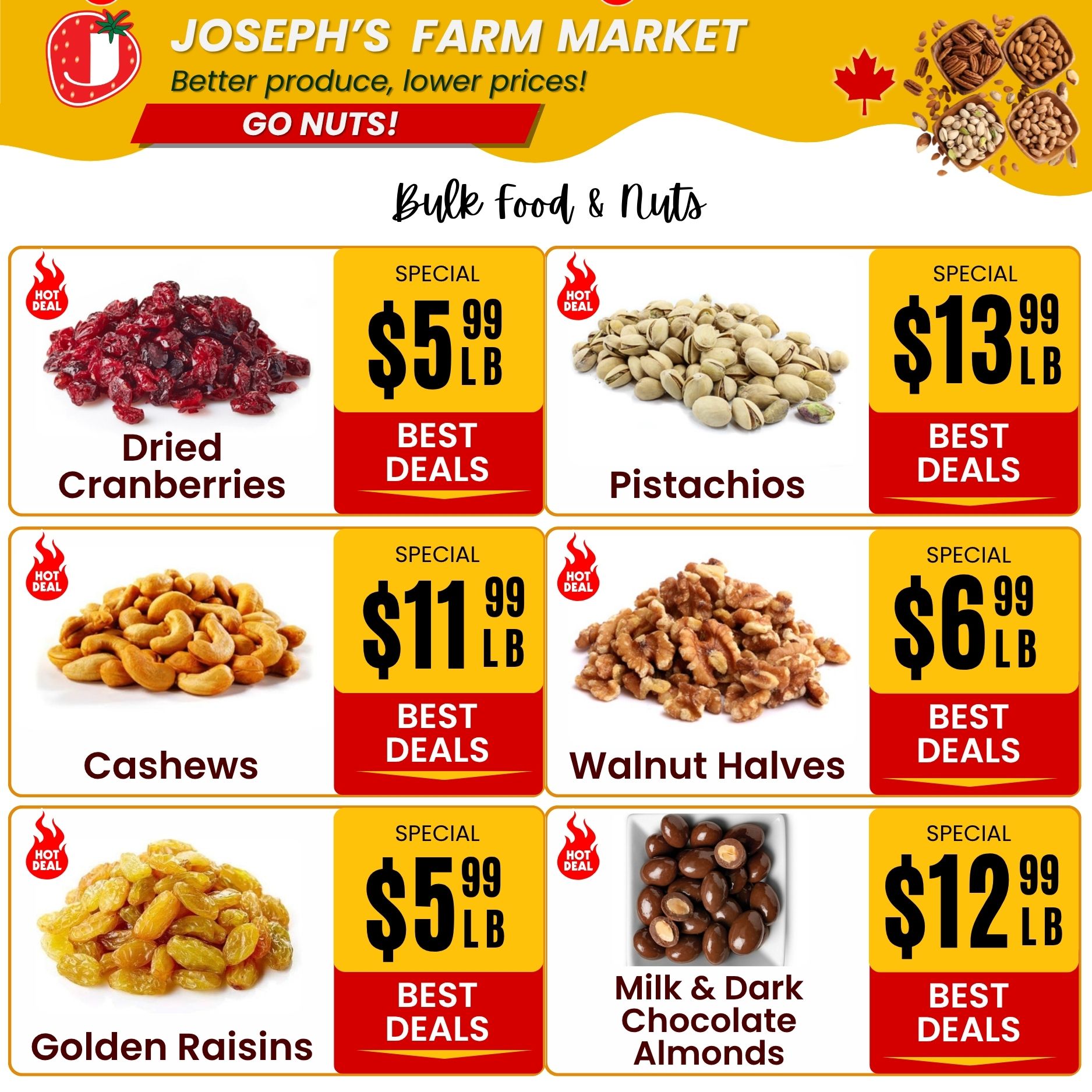 Joseph's Farm Market Flyer May 29 to June 3