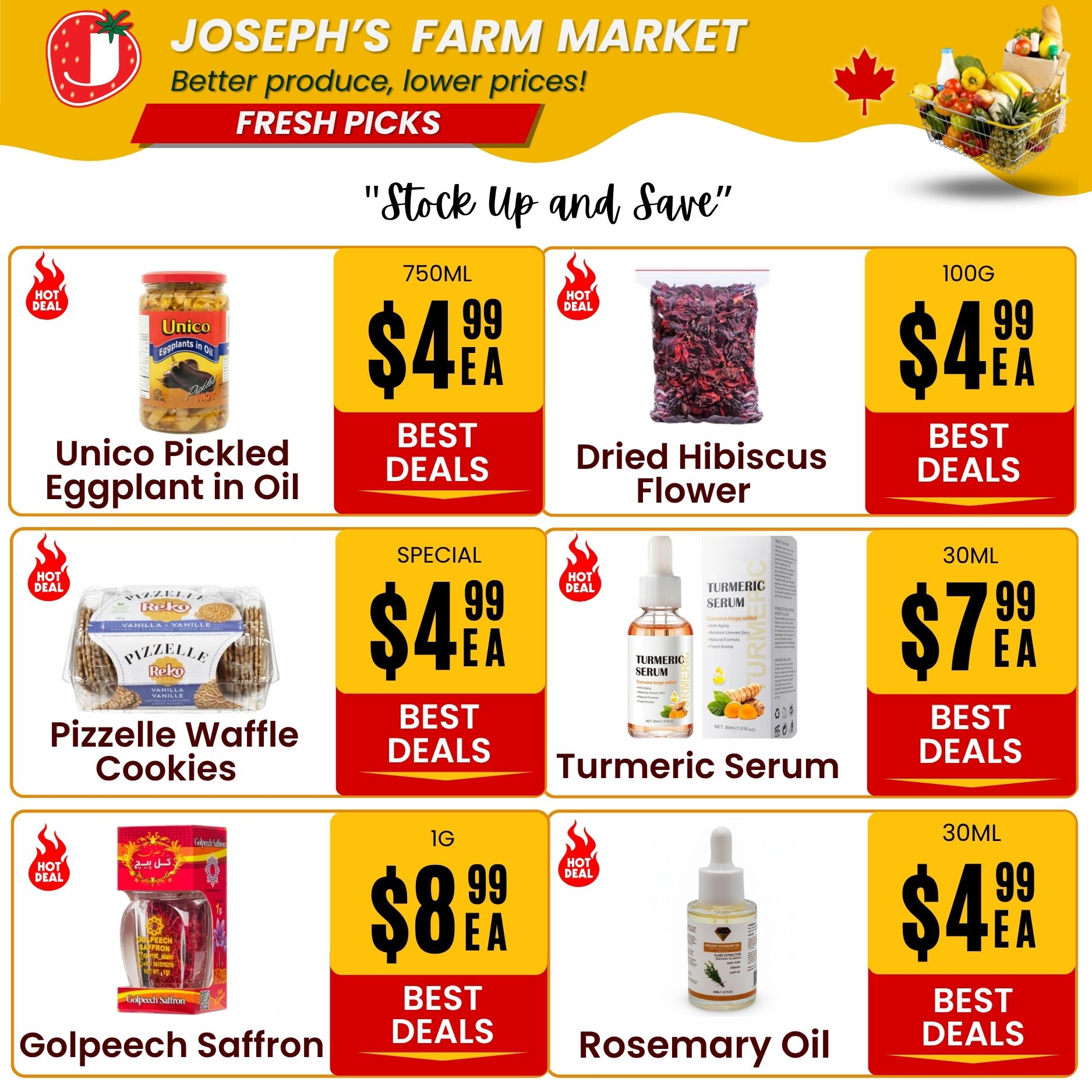 Joseph's Farm Market Flyer May 29 to June 3
