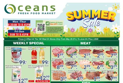 Oceans Fresh Food Market (Brampton) Flyer May 29 to June 4