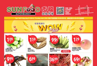 Sunfood Supermarket Flyer May 29 to June 4