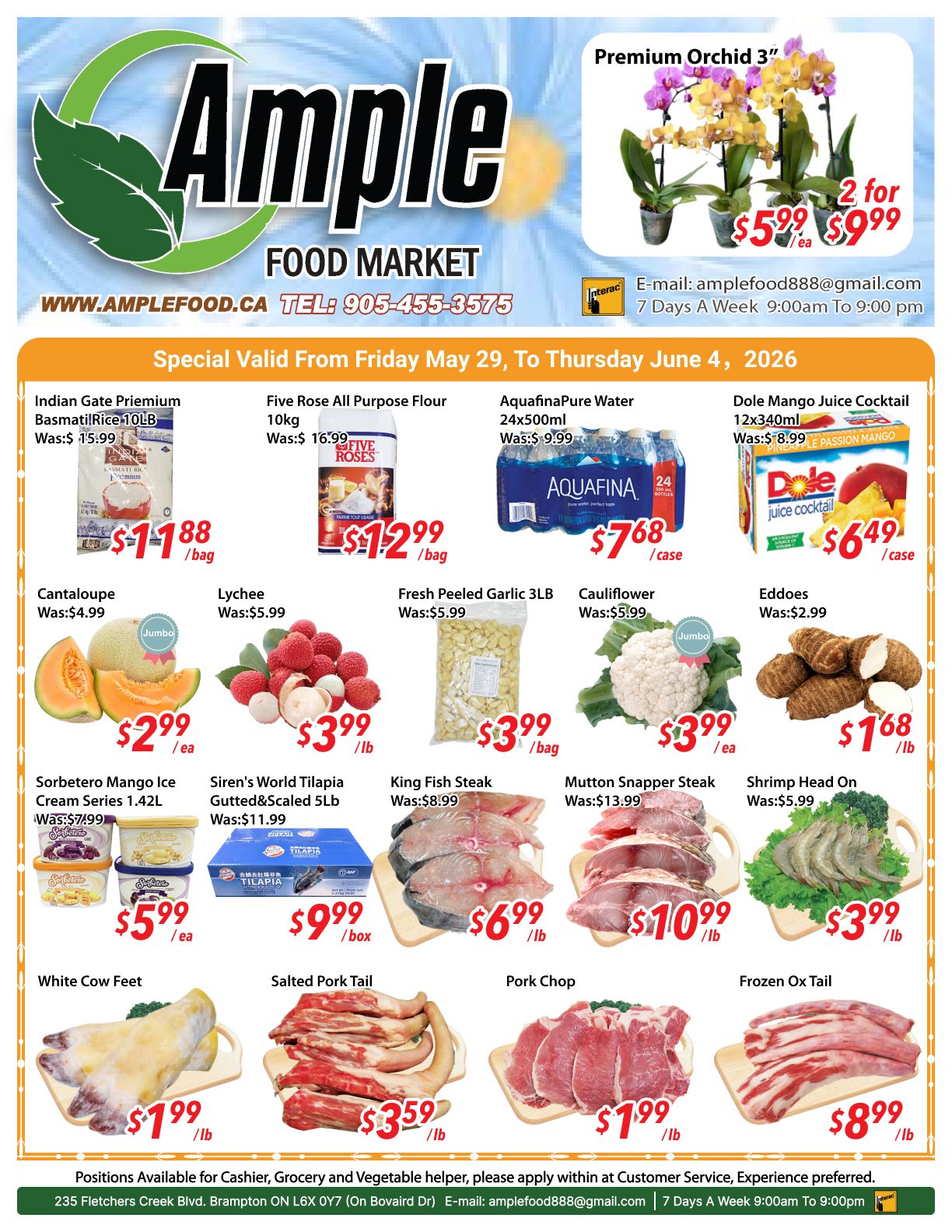 Ample Food Market (Brampton) Flyer May 29 to June 4