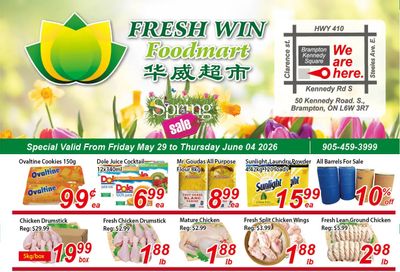 Fresh Win Foodmart Flyer May 29 to June 4