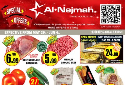 Alnejmah Fine Foods Inc. Flyer May 29 to June 4