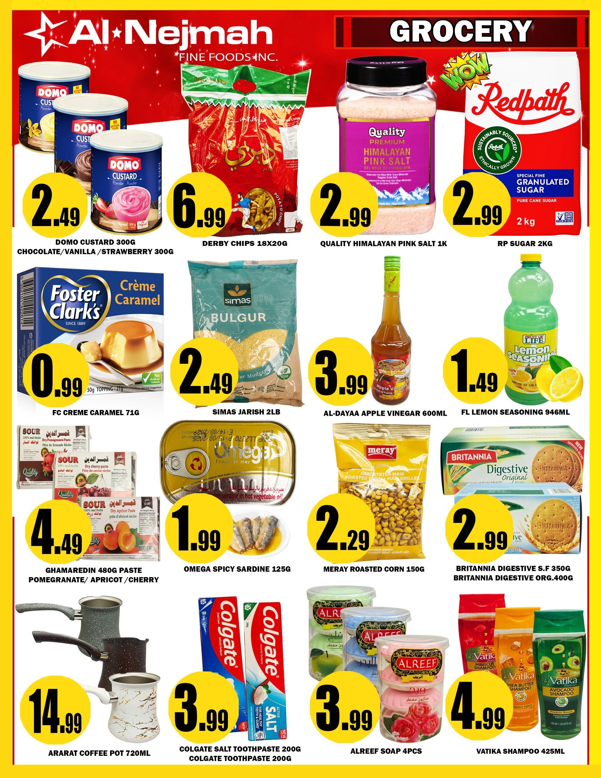 Alnejmah Fine Foods Inc. Flyer May 29 to June 4