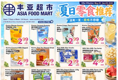 Asia Food Mart Flyer May 29 to June 4