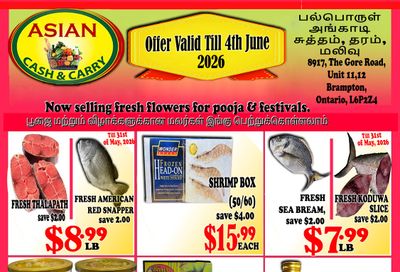 Asian Cash & Carry Flyer May 29 to June 4