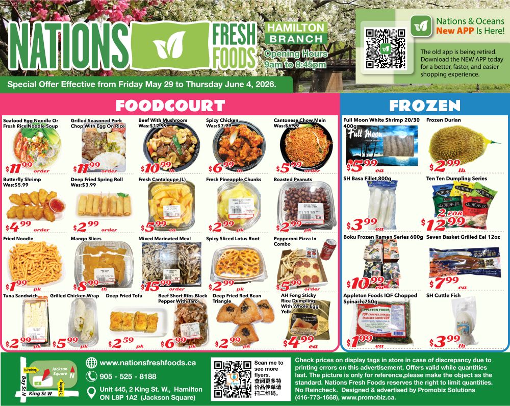 Nations Fresh Foods (Hamilton) Flyer May 29 to June 4