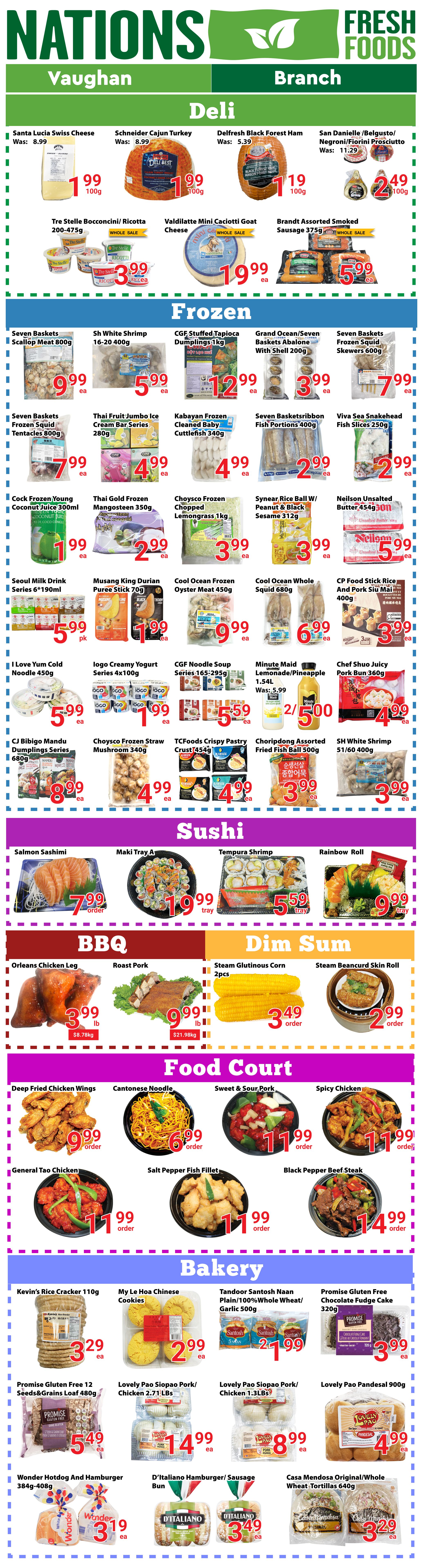 Nations Fresh Foods (Vaughan) Flyer May 29 to June 4