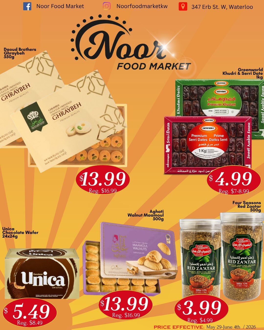 Noor Food Market Flyer May 29 to June 4