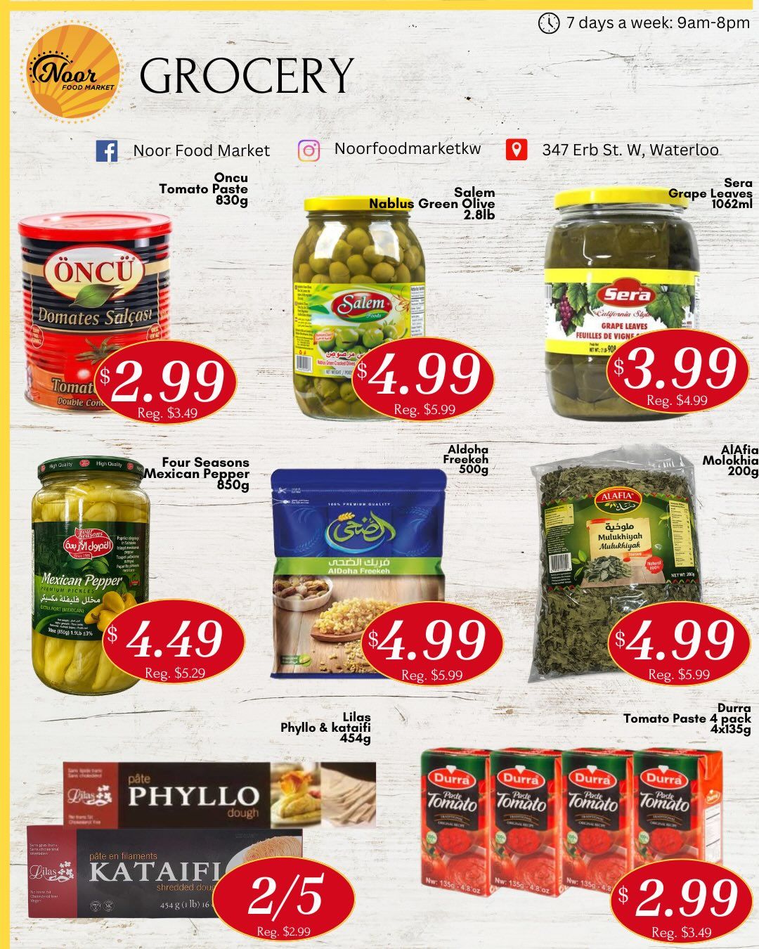Noor Food Market Flyer May 29 to June 4