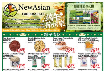 New Asian Food Market Flyer May 29 to June 4