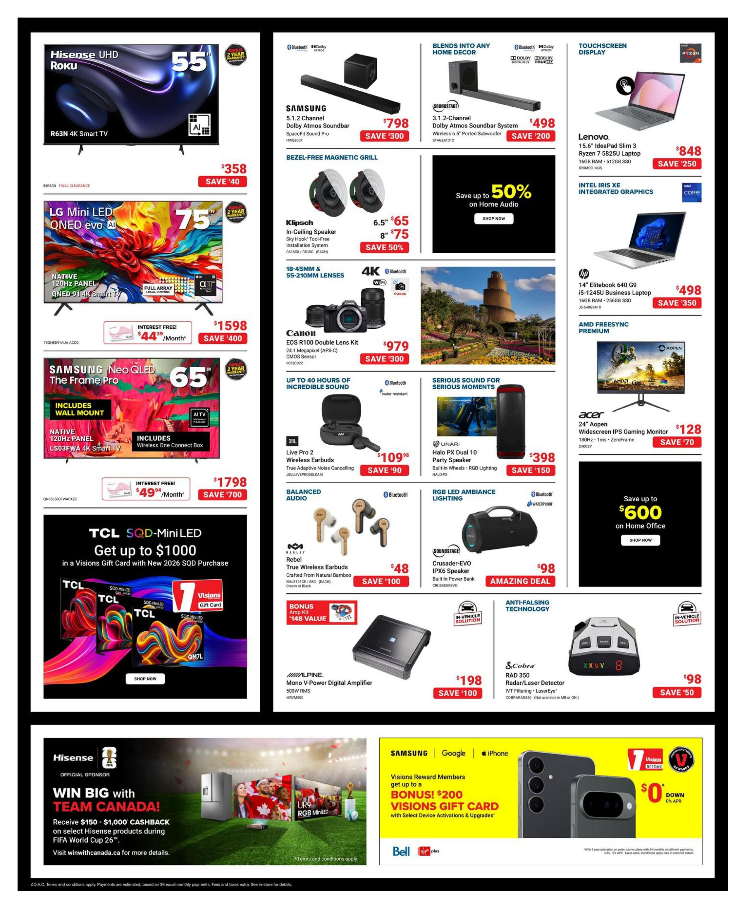 Visions Electronics Flyer May 29 to June 4