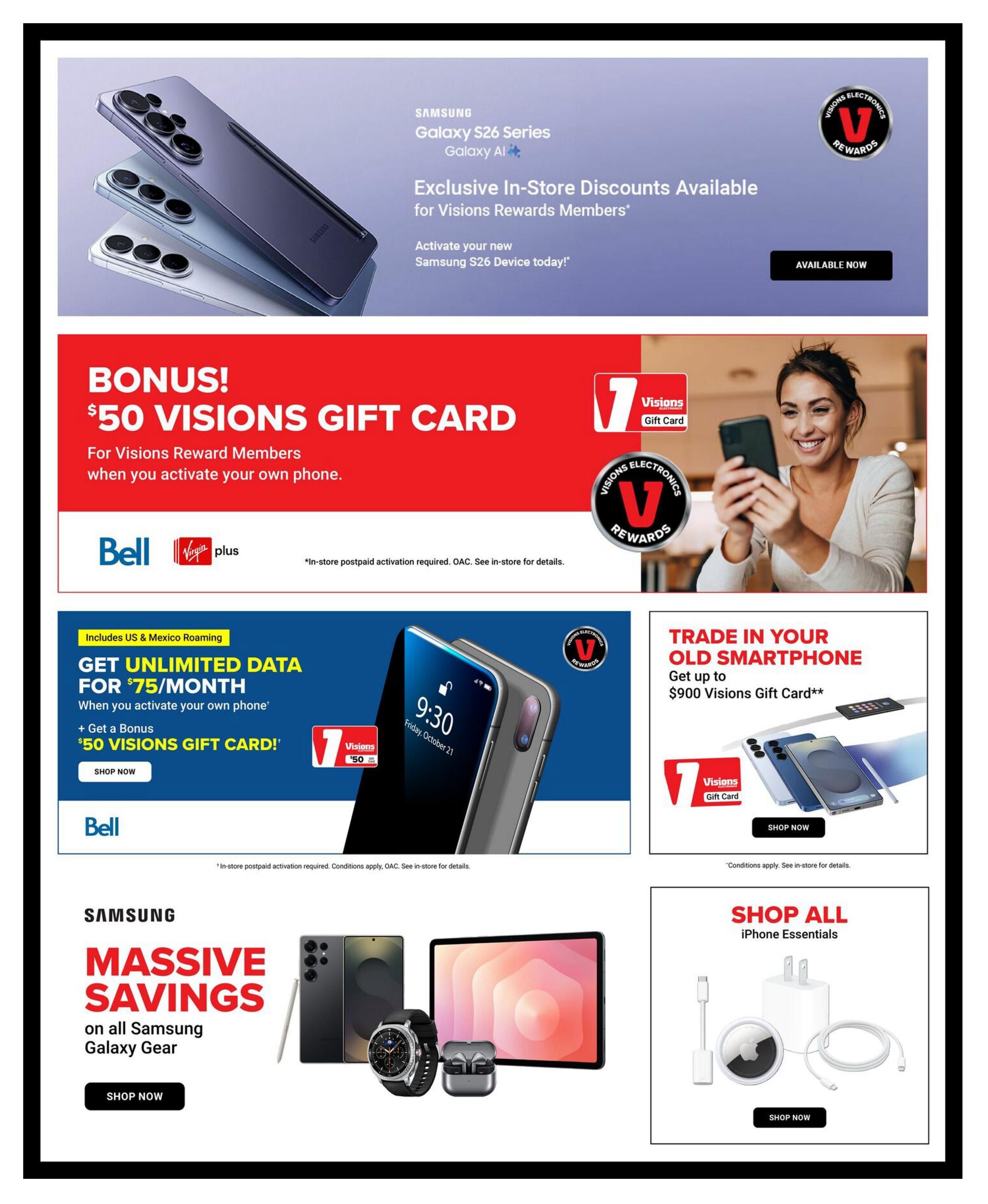 Visions Electronics Flyer May 29 to June 4