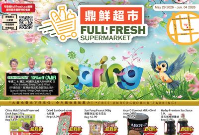 Full Fresh Supermarket Flyer May 29 to June 4