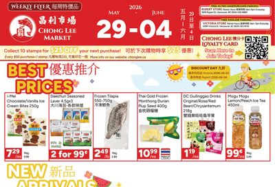 Chong Lee Market Flyer May 29 to June 4