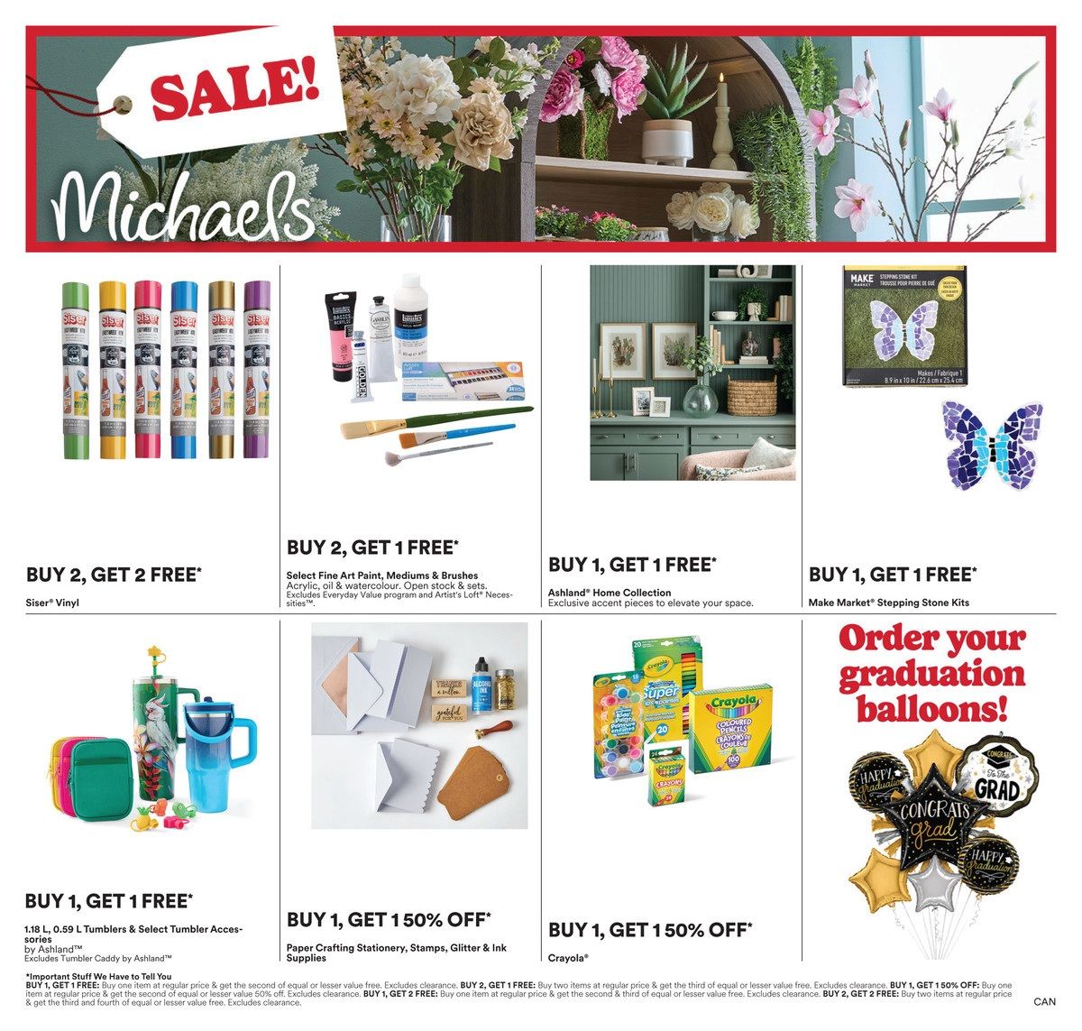 Michael's Flyer May 29 to June 4