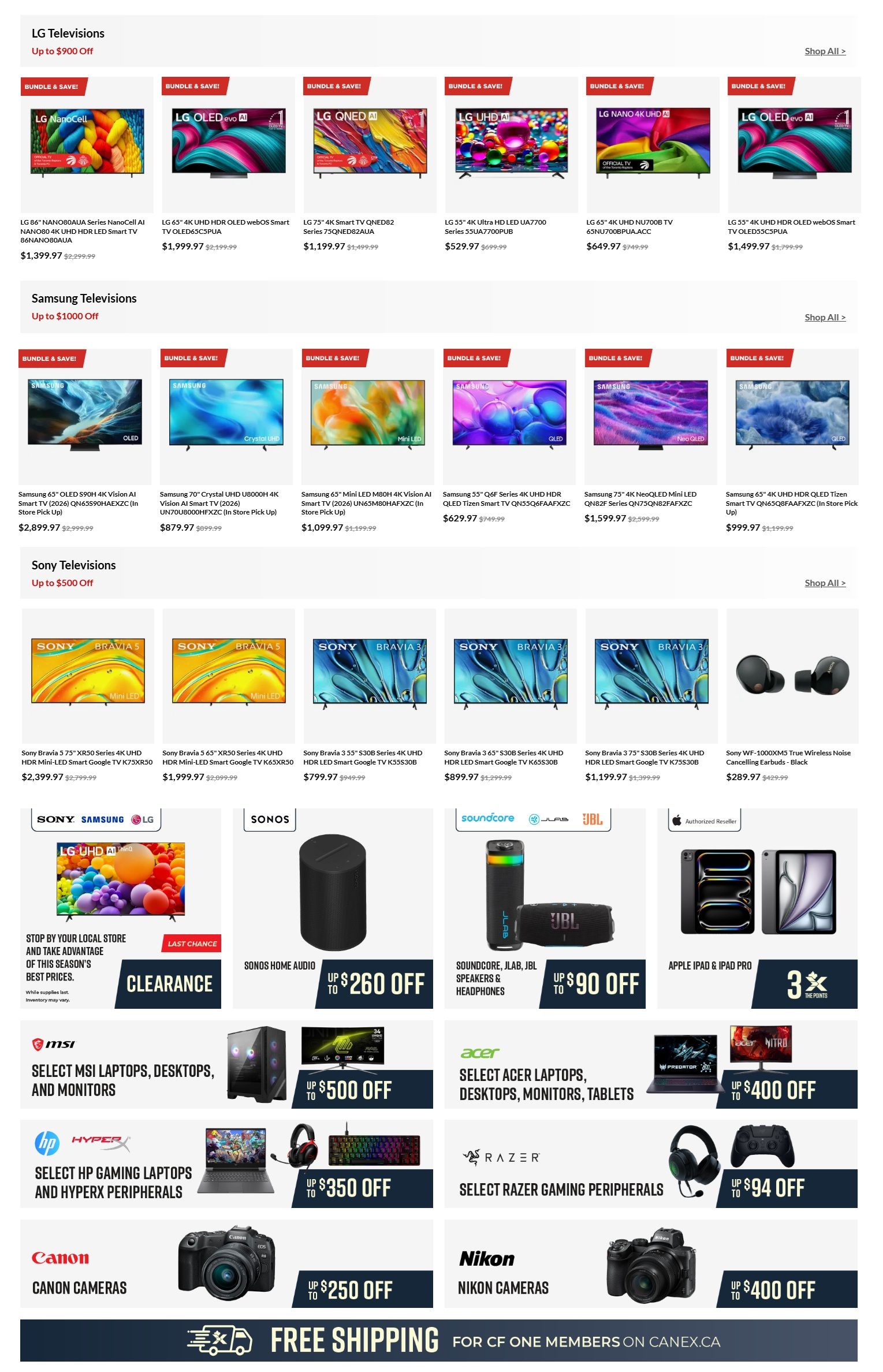 Canex Flyer May 29 to June 11