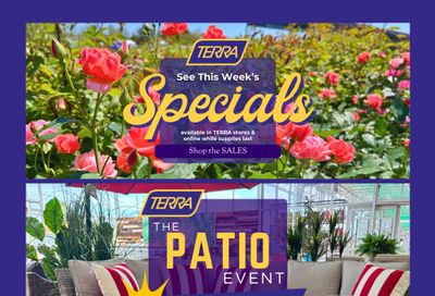 Terra Greenhouses Flyer May 29 to June 4