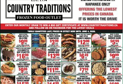 Country Traditions Flyer May 28 to June 4