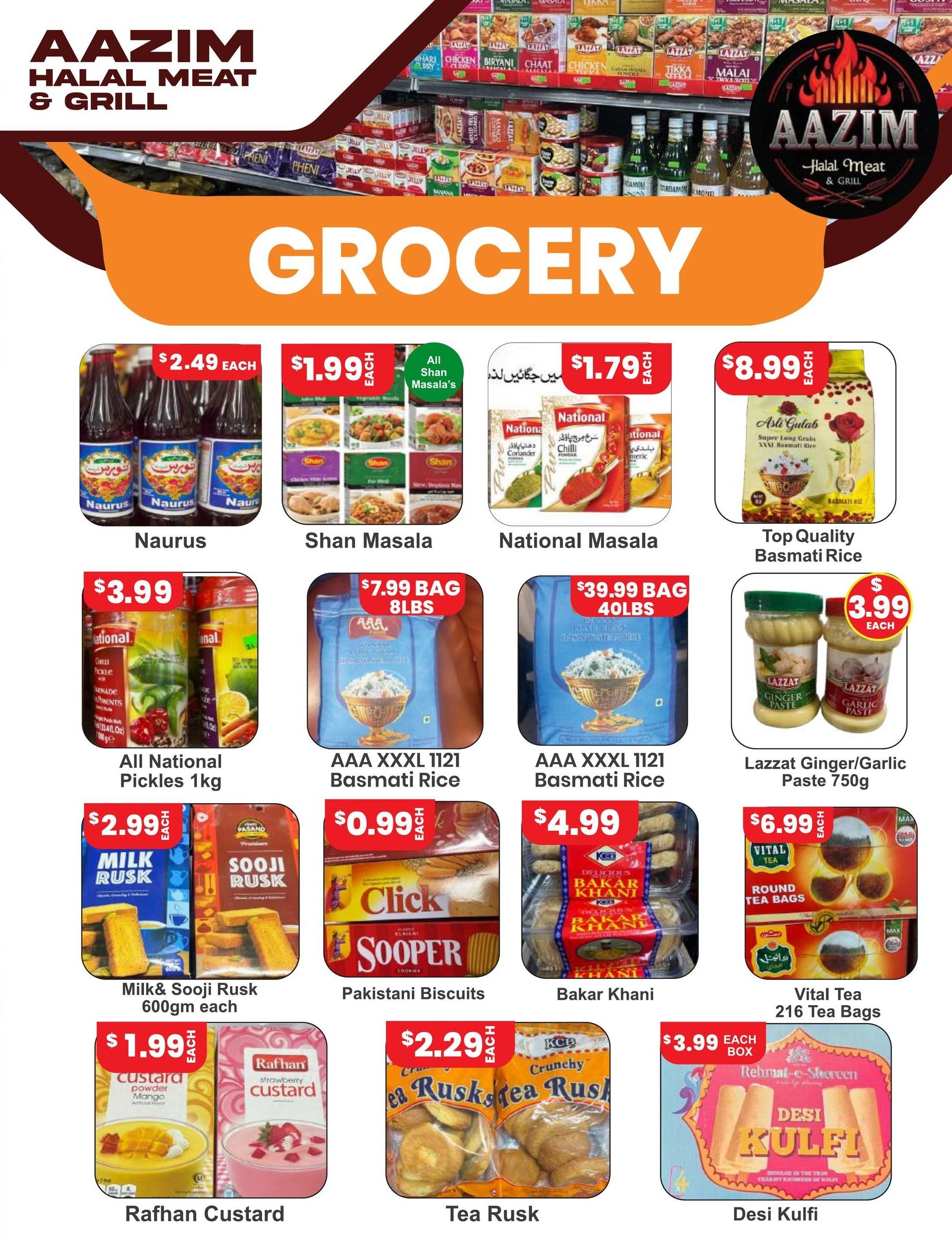 Aazim Halal Meat & Grill Flyer May 28 to June 3