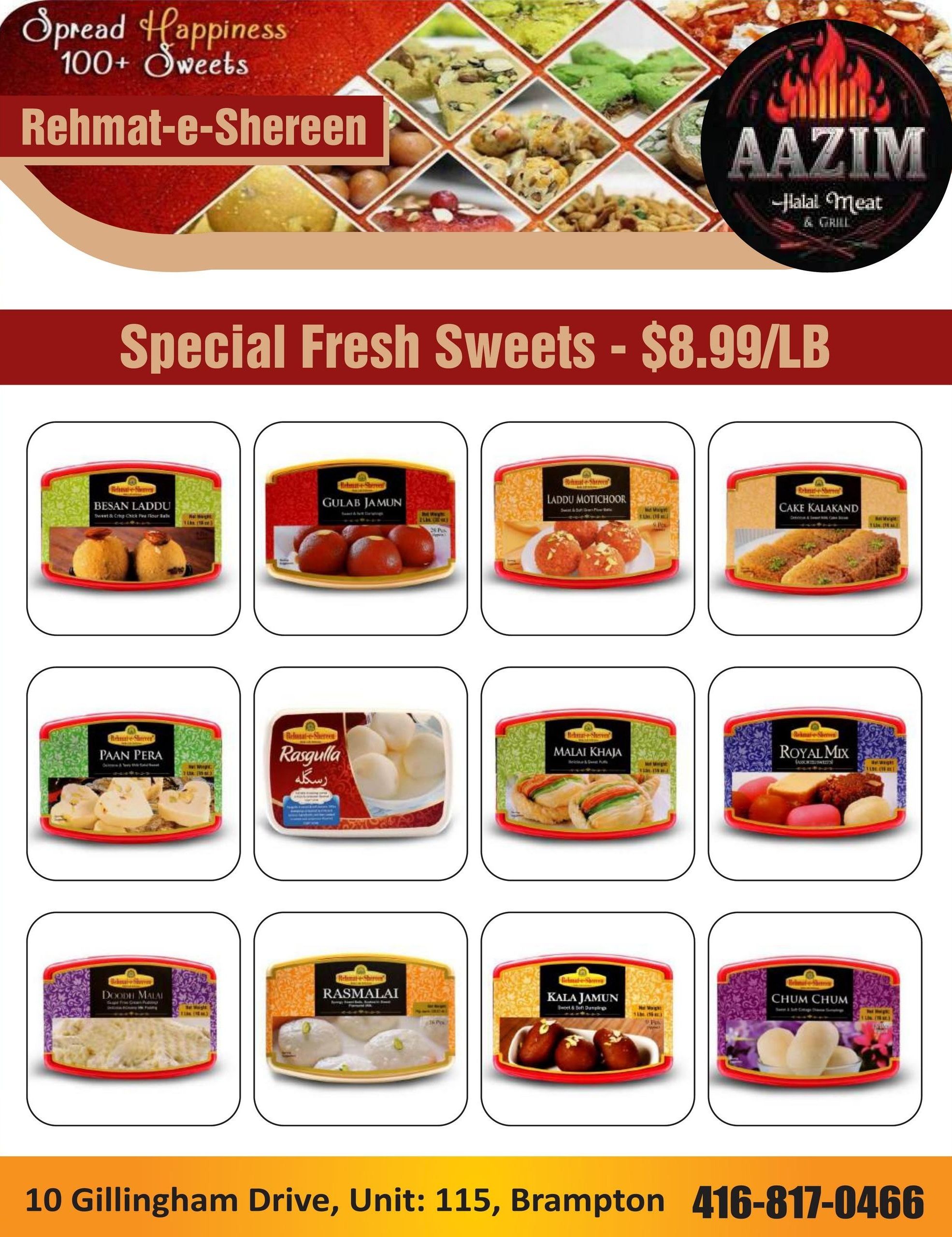 Aazim Halal Meat & Grill Flyer May 28 to June 3