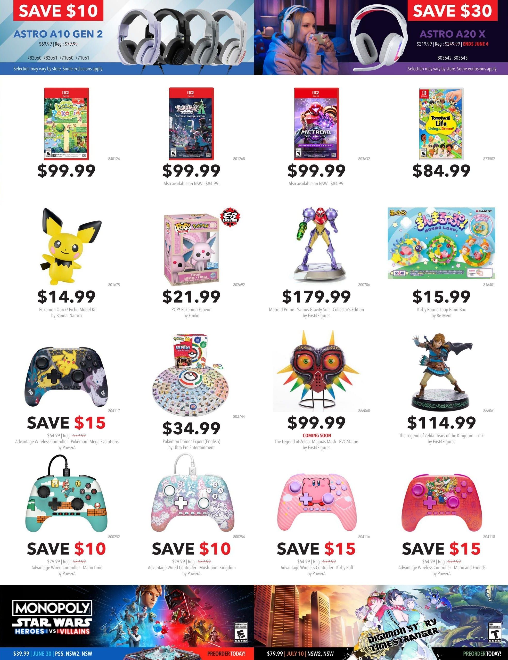 EB Games Flyer May 29 to June 14