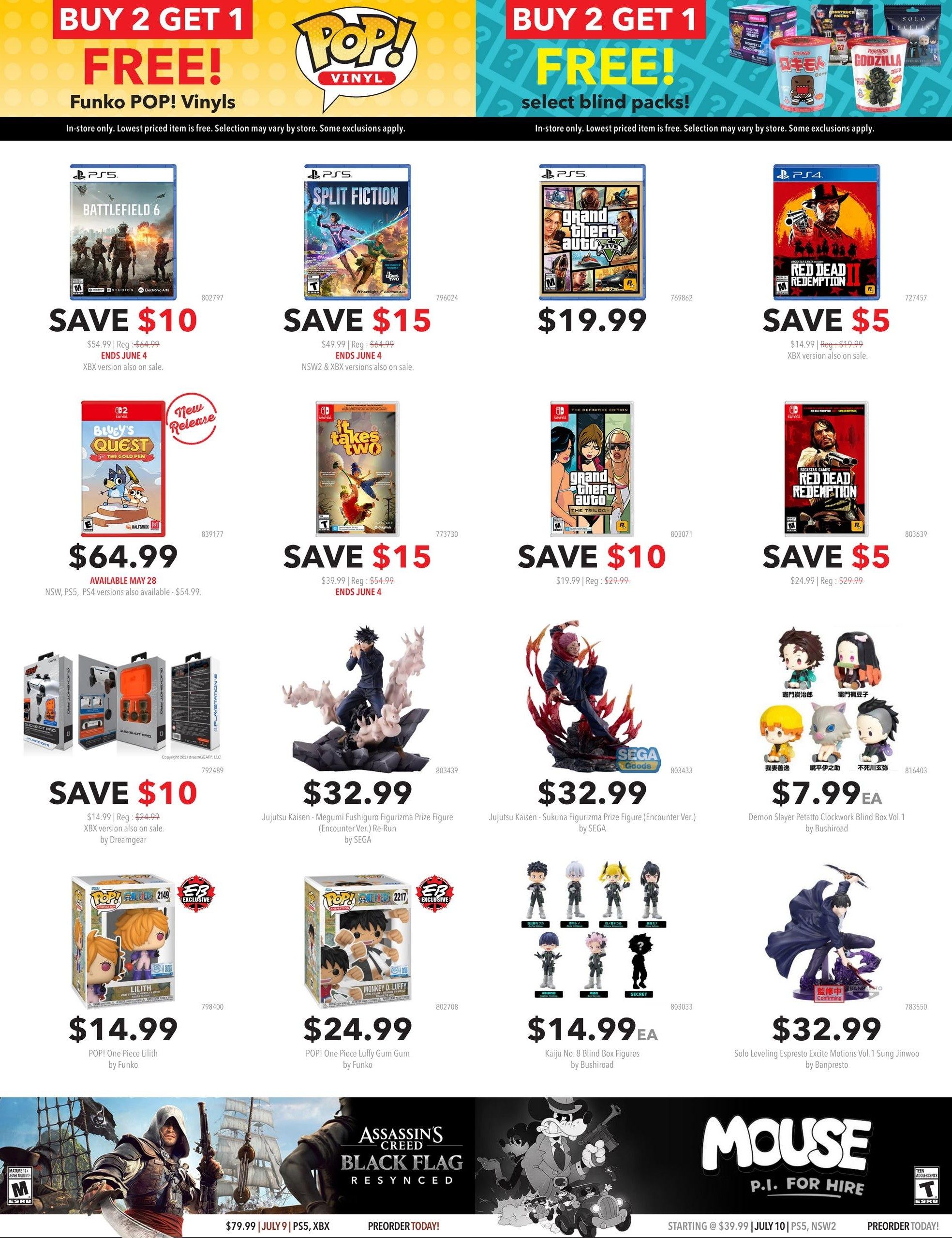 EB Games Flyer May 29 to June 14
