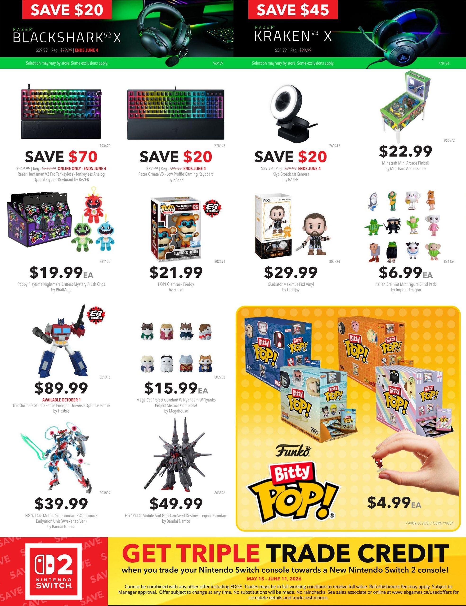 EB Games Flyer May 29 to June 14