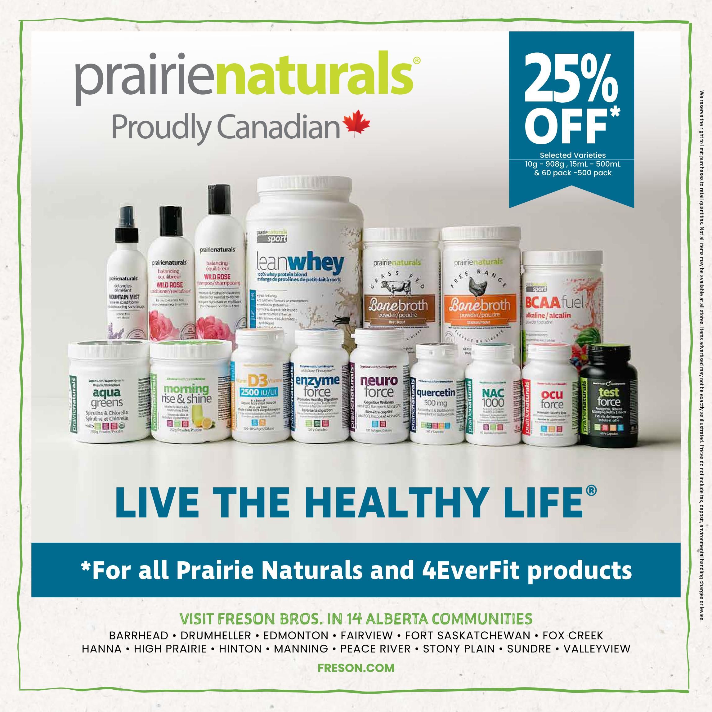 Freson Bros. Healthy Savings Flyer May 29 to June 25