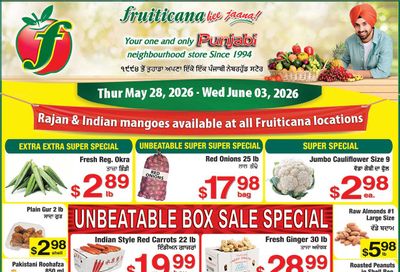 Fruiticana (Kelowna) Flyer May 28 to June 3