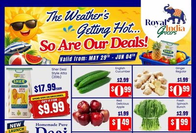 Royal India Grocers Flyer May 29 to June 4
