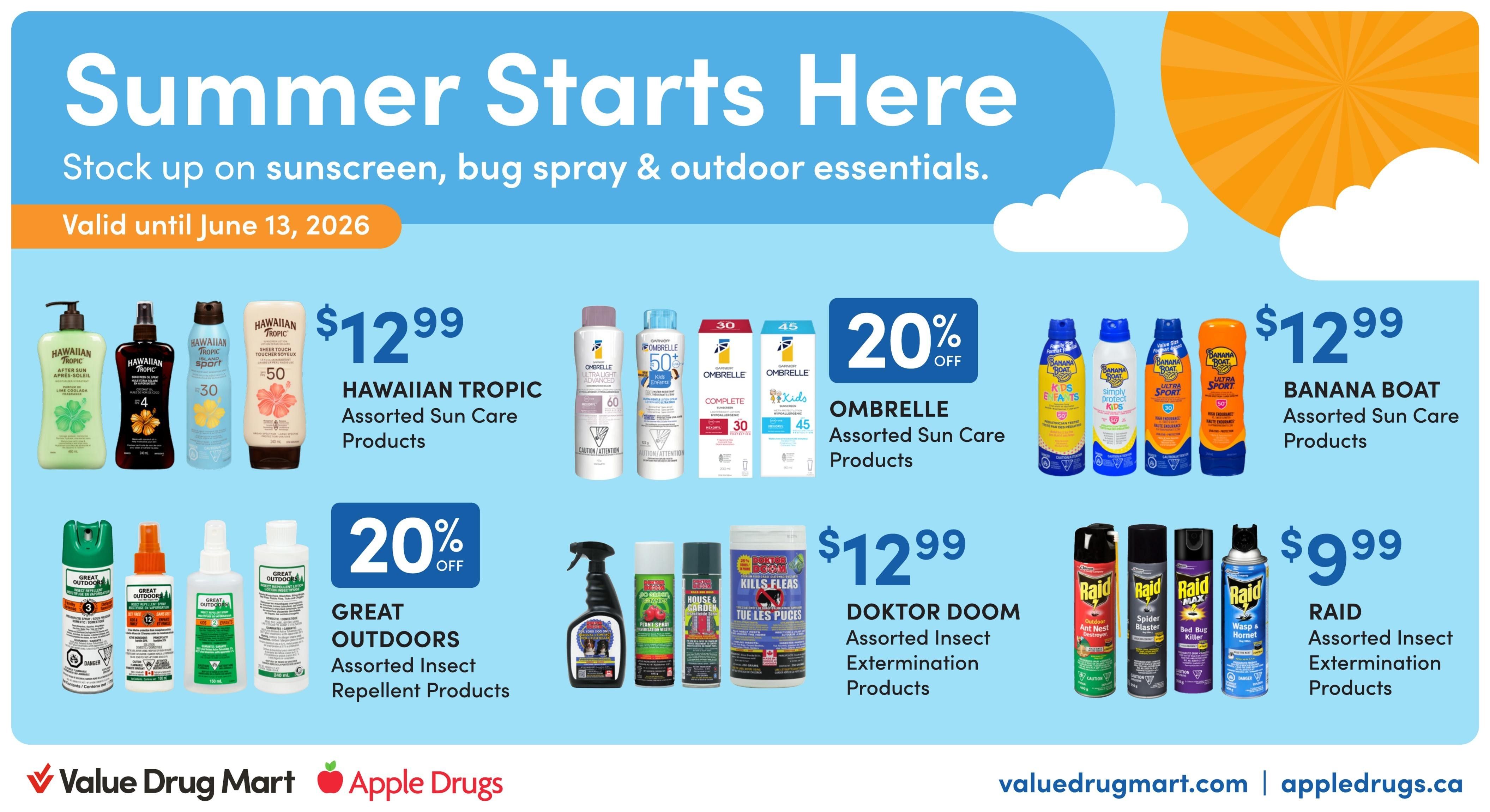 Apple Drugs Flyer May 31 to June 13