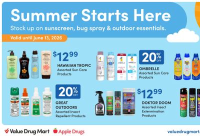 Apple Drugs Flyer May 31 to June 13