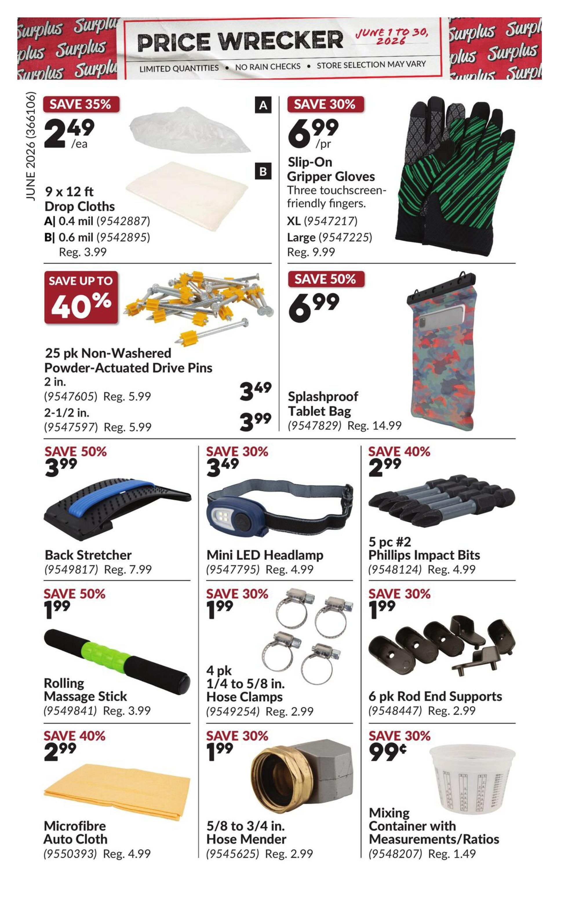 Princess Auto Price Wrecker Flyer June 1 to 30