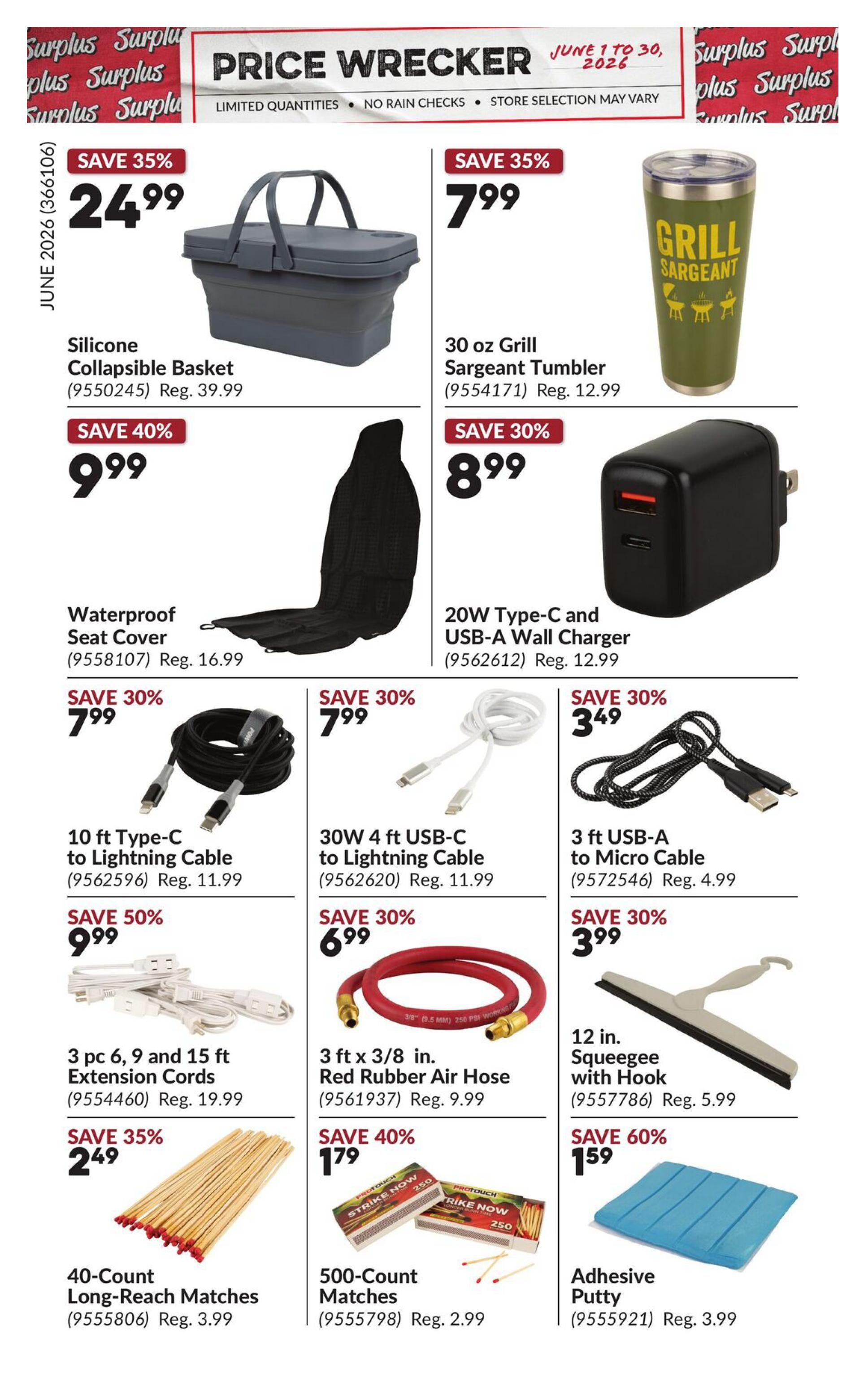Princess Auto Price Wrecker Flyer June 1 to 30