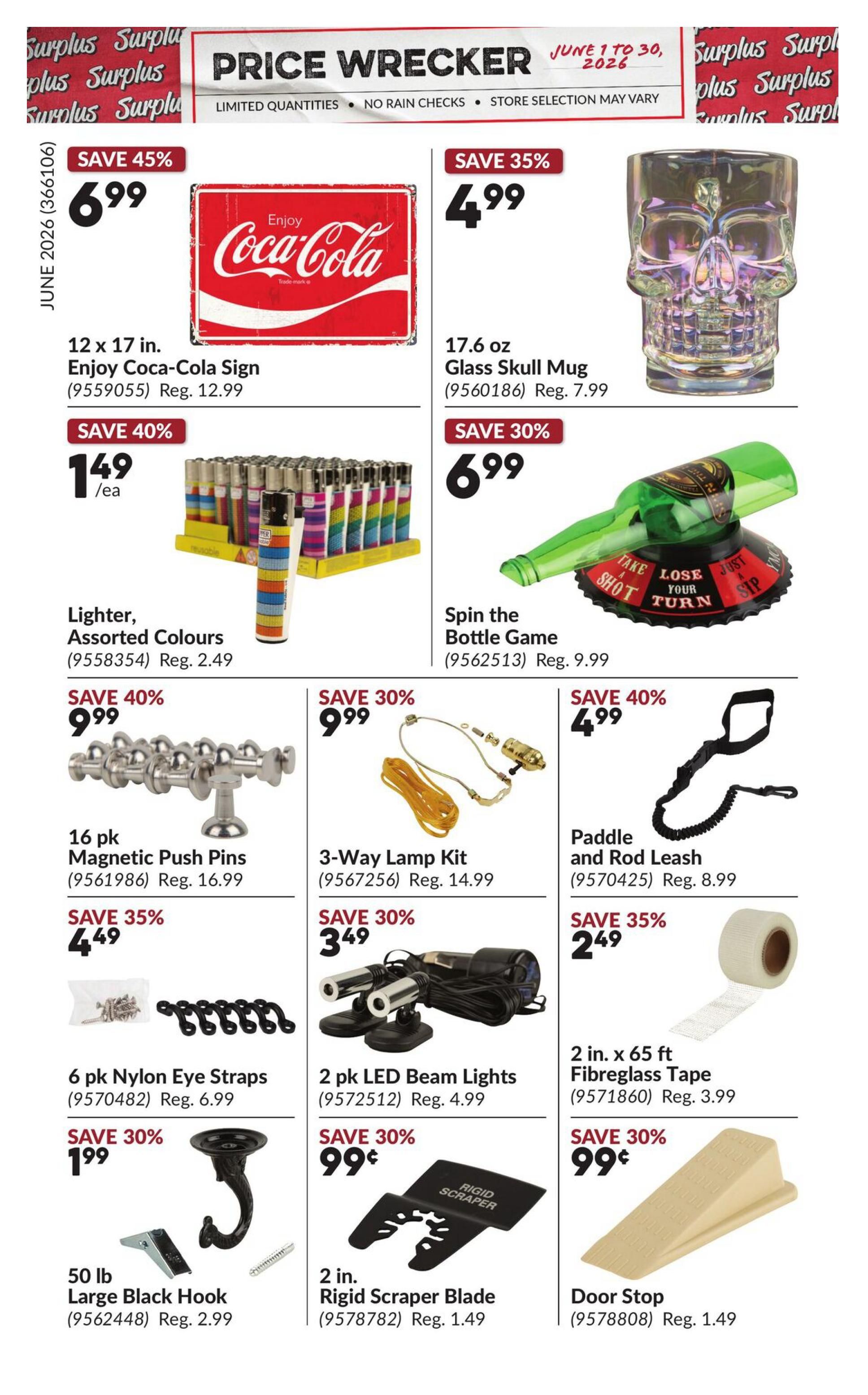 Princess Auto Price Wrecker Flyer June 1 to 30
