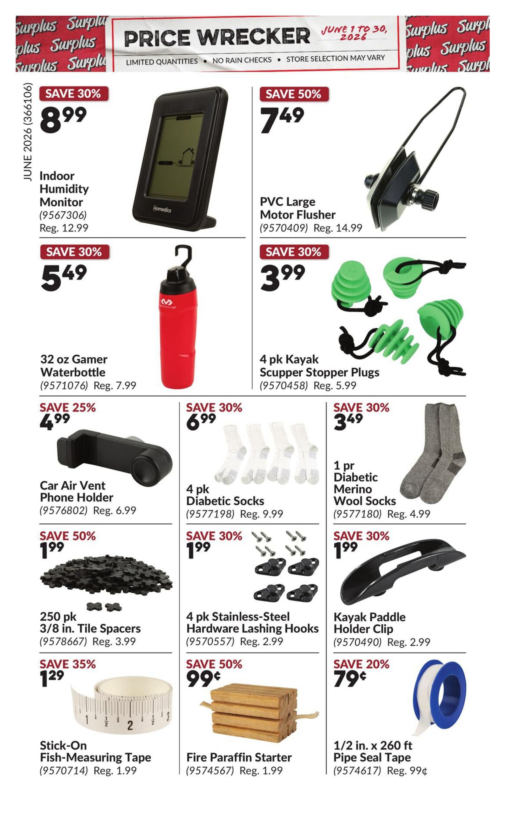 Princess Auto Price Wrecker Flyer June 1 to 30