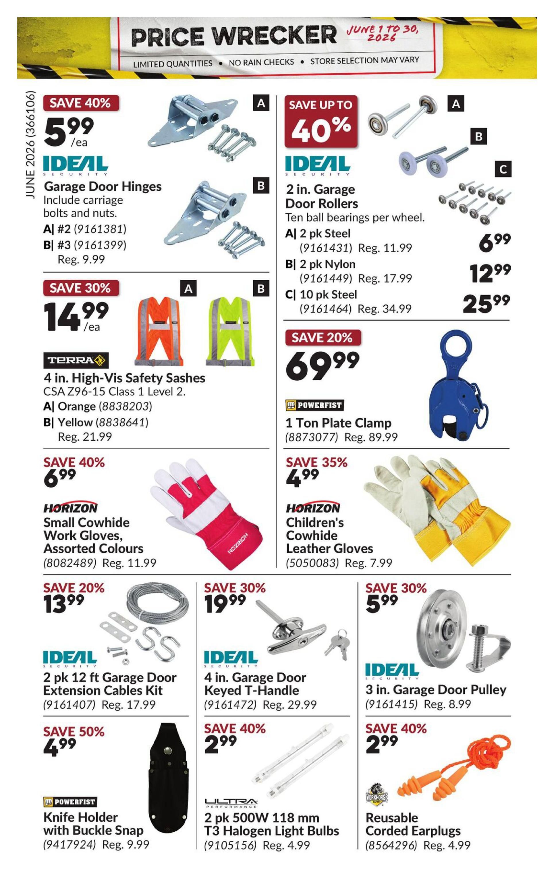 Princess Auto Price Wrecker Flyer June 1 to 30