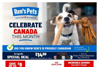 Ren's Pets Monthly Flyer June 1 to 30