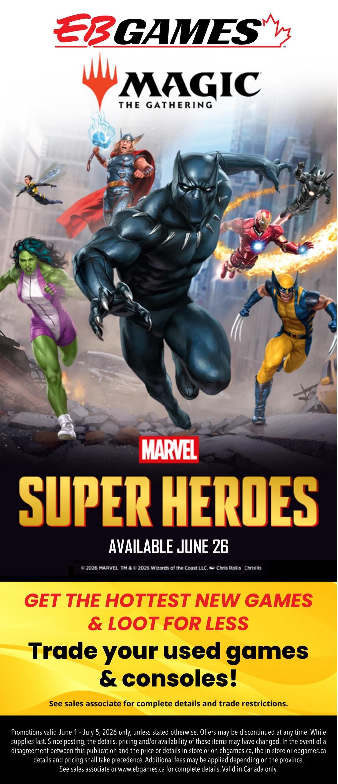 EB Games Flyer June 1 to July 5