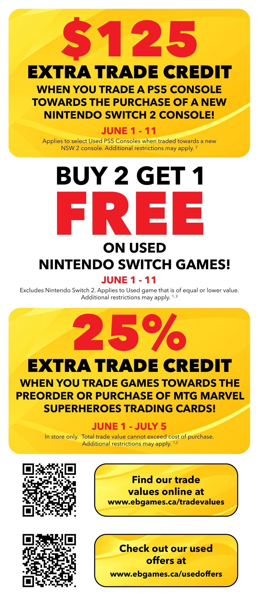 EB Games Flyer June 1 to July 5