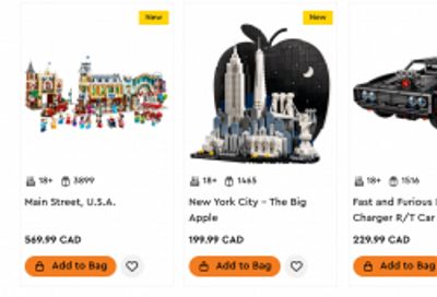 LEGO Canada: Gift With Purchase Offers + Sale