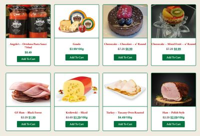 Angelo's Italian Bakery Monthly Specials June 1 to 30