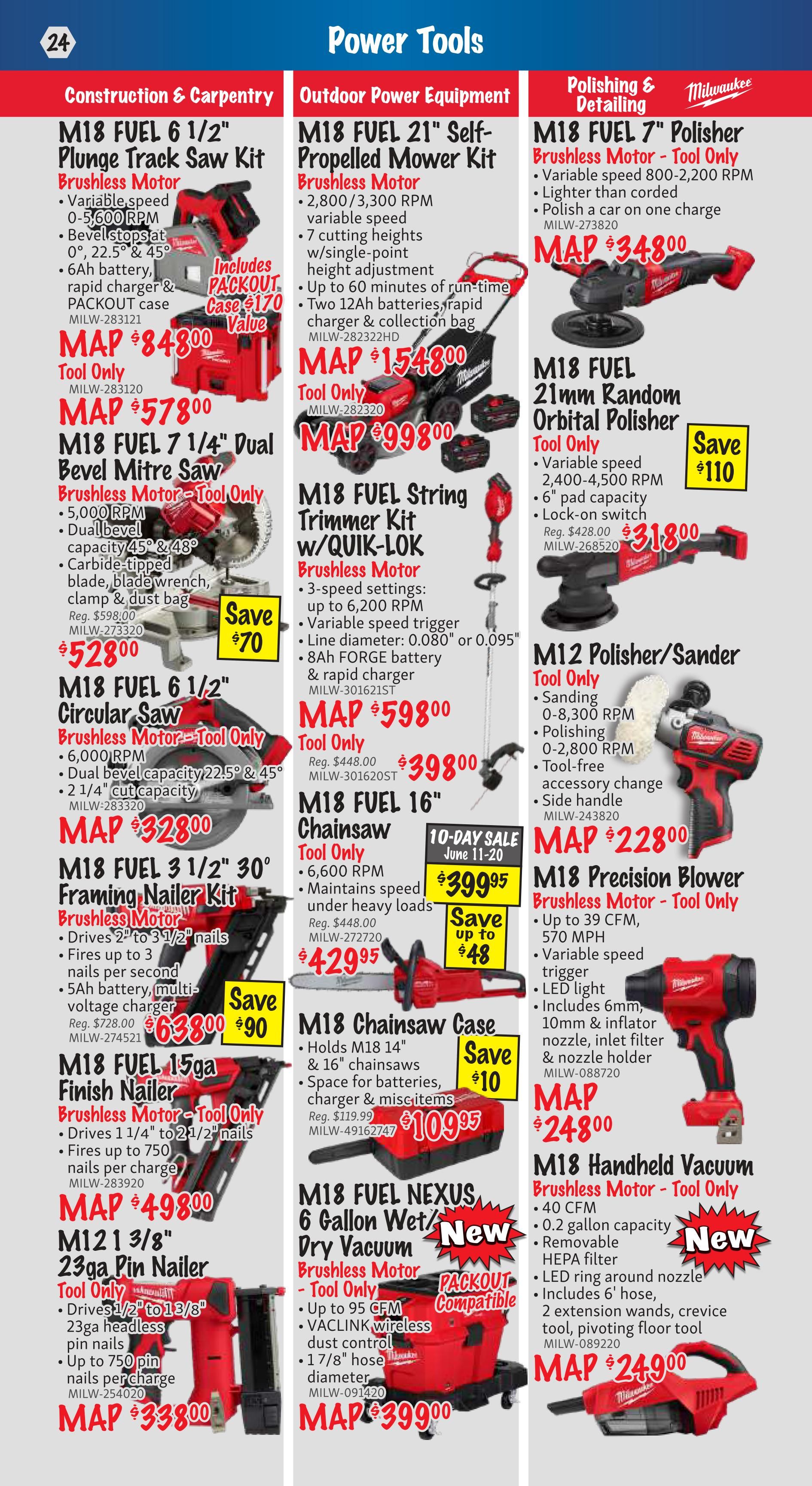 KMS Tools and Equipment Flyer June 1 to 30
