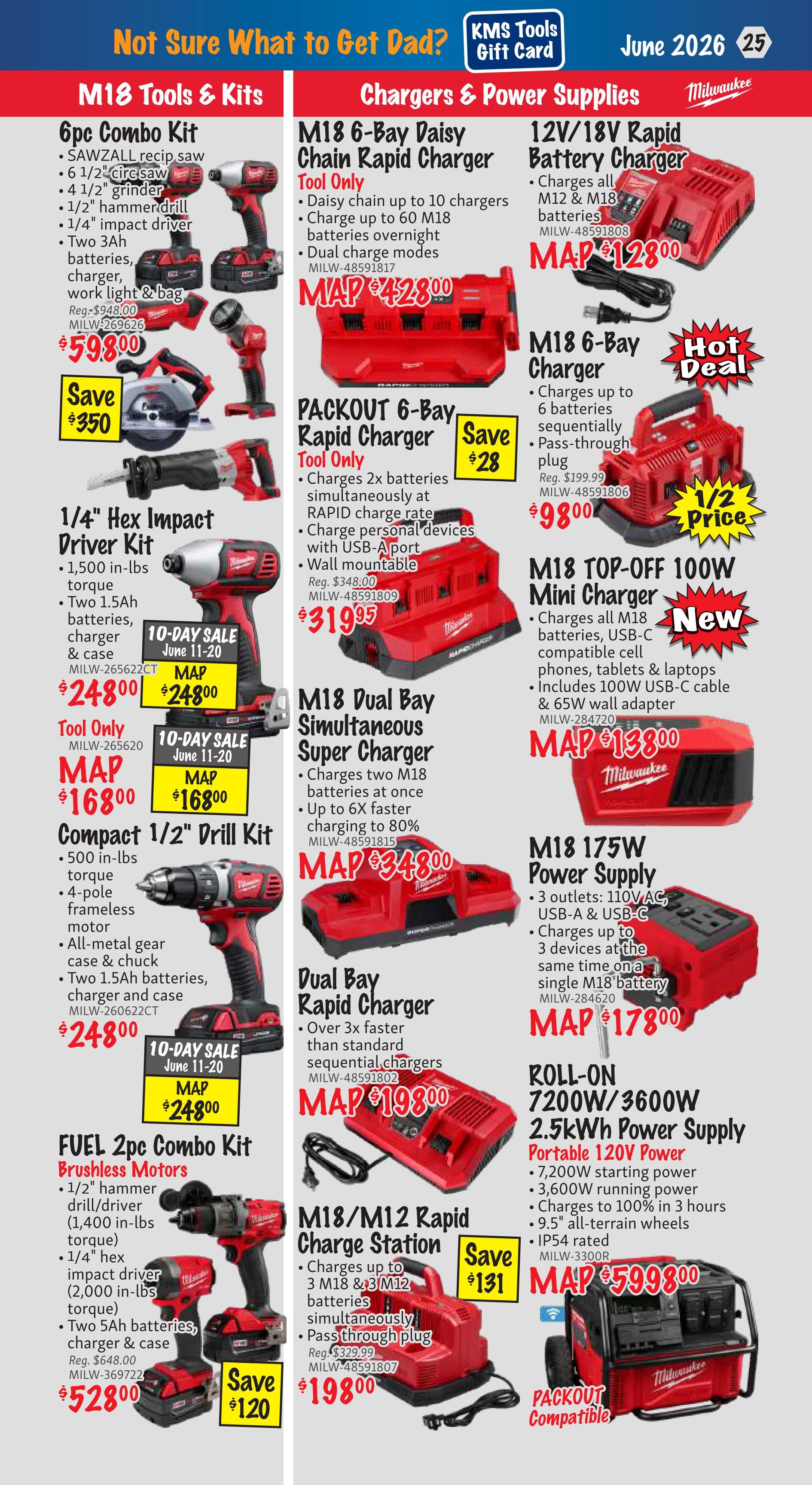KMS Tools and Equipment Flyer June 1 to 30
