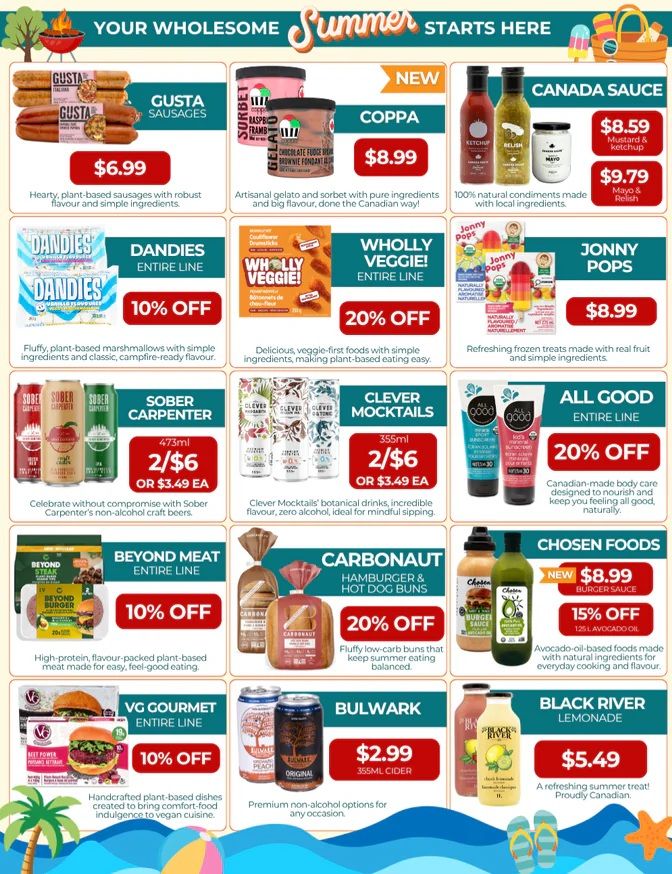 Natural Food Pantry Flyer June 1 to 30