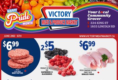 Victory Meat Market Flyer June 2 to 6