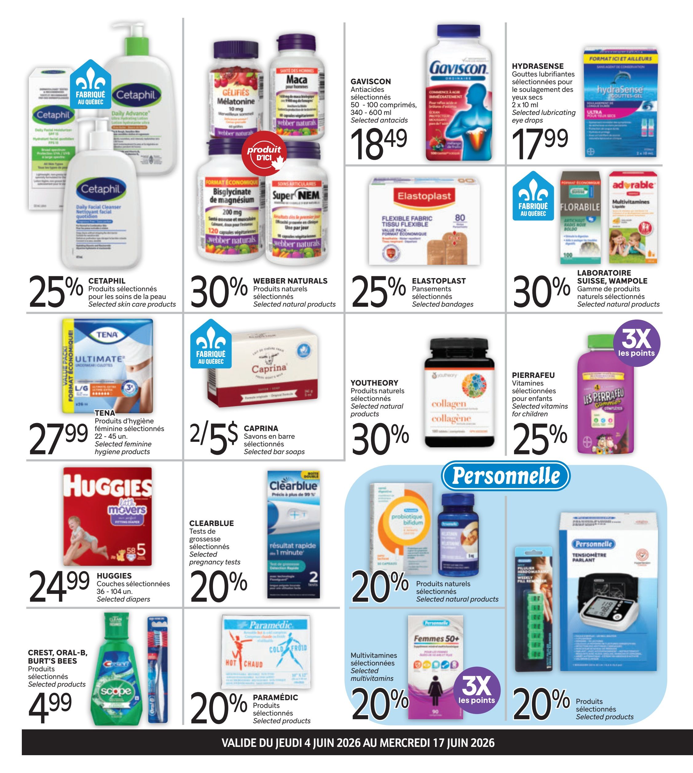 Brunet Clinique Flyer June 4 to 17