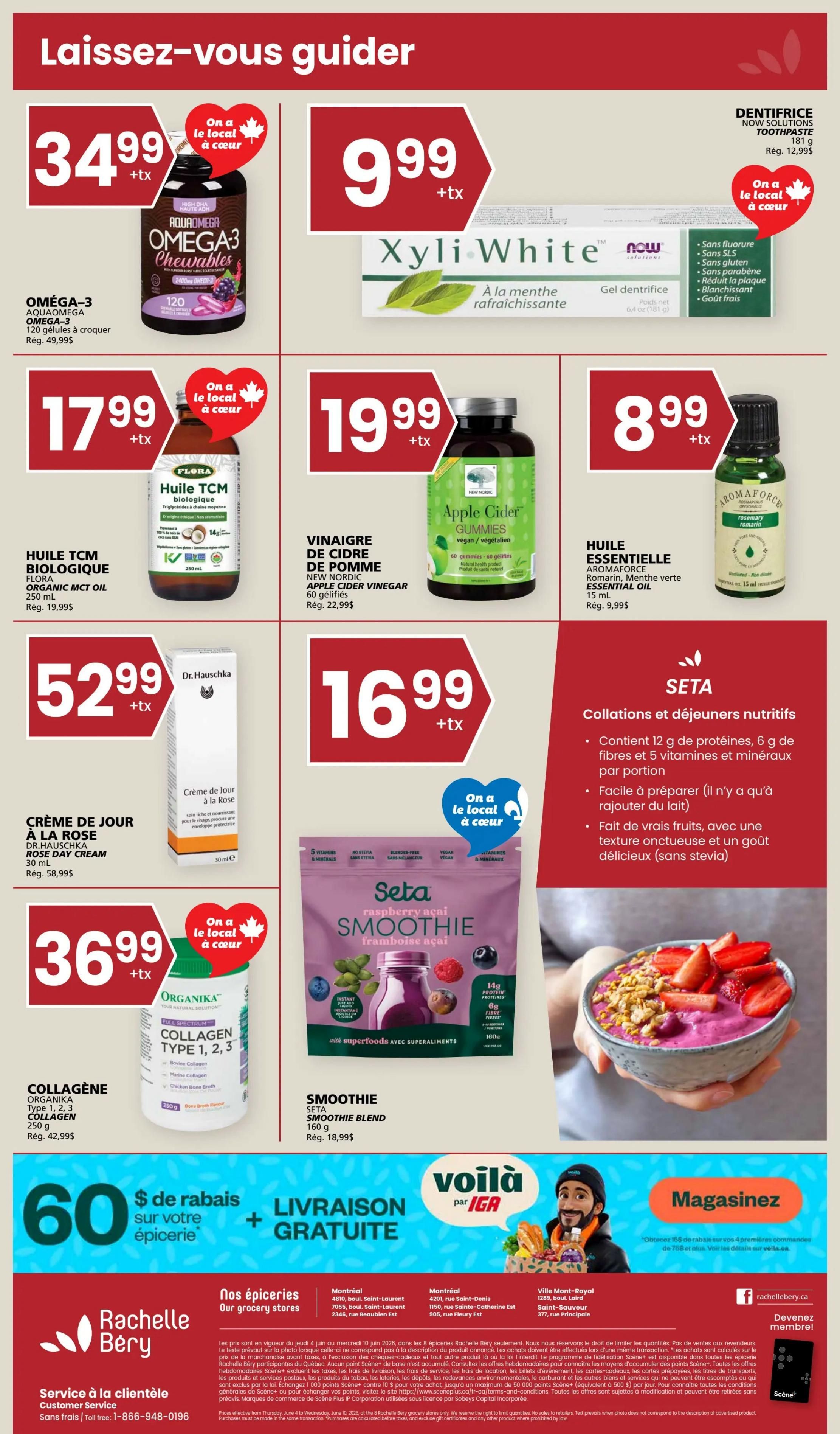 Rachelle Bery Grocery Flyer June 4 to 10