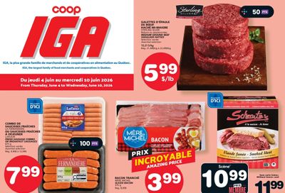 Coop IGA (QC) Flyer June 4 to 10